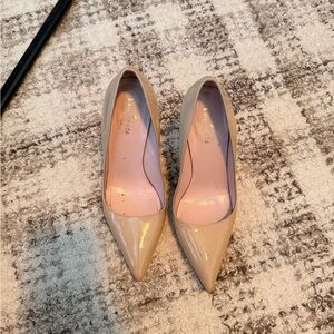 Kate Spade Nude Patent Leather Heels